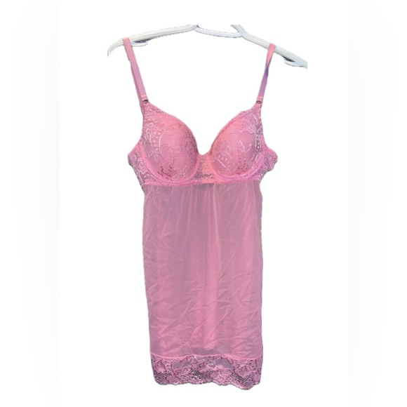 Pink Lacy Sheer Lingerie - Picture 1 of 2